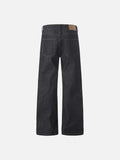 DAXUEN Charcoal wide-leg denim jeans