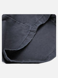 DAXUEN charcoal wide-leg work pants with adjustable tabs