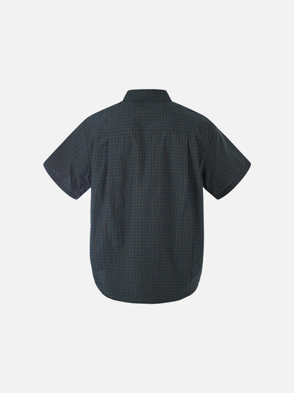 DAXUEN Checked button-up shirt with short sleeves