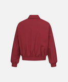 DAXUEN Relaxed fit bomber jacket in black and burgundy