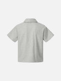 DAXUEN Short sleeve polo shirt with shawl collar