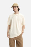 DAXUEN solid color oversized crew neck t-shirt