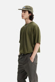 DAXUEN solid color oversized crew neck t-shirt