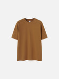 Solid Color Oversized Crew Neck T-Shirt