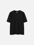 Solid Color Oversized Crew Neck T-Shirt