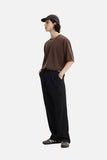DAXUEN solid color oversized crew neck t-shirt
