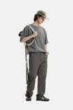 DAXUEN solid color oversized crew neck t-shirt