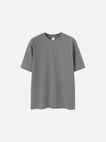 Solid Color Oversized Crew Neck T-Shirt