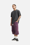 DAXUEN solid color oversized crew neck t-shirt