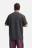 DAXUEN solid color oversized crew neck t-shirt