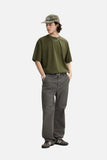 DAXUEN solid color oversized crew neck t-shirt
