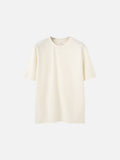 Solid Color Oversized Crew Neck T-Shirt