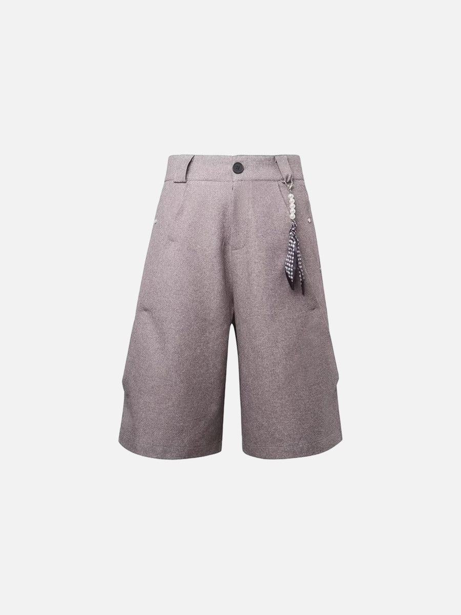 DAXUEN Wide-leg culottes for women in grey and taupe