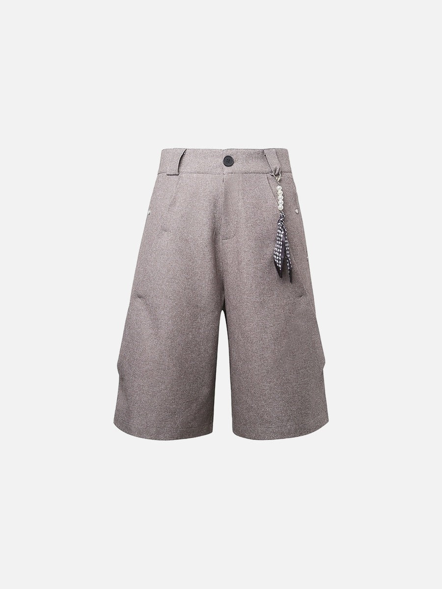 DAXUEN Wide-leg culottes for women in grey and taupe