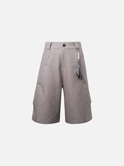 DAXUEN Wide-leg culottes for women in grey and taupe
