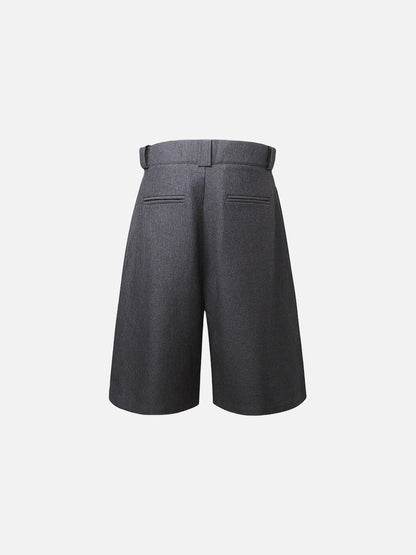 DAXUEN Wide-leg culottes for women in grey and taupe