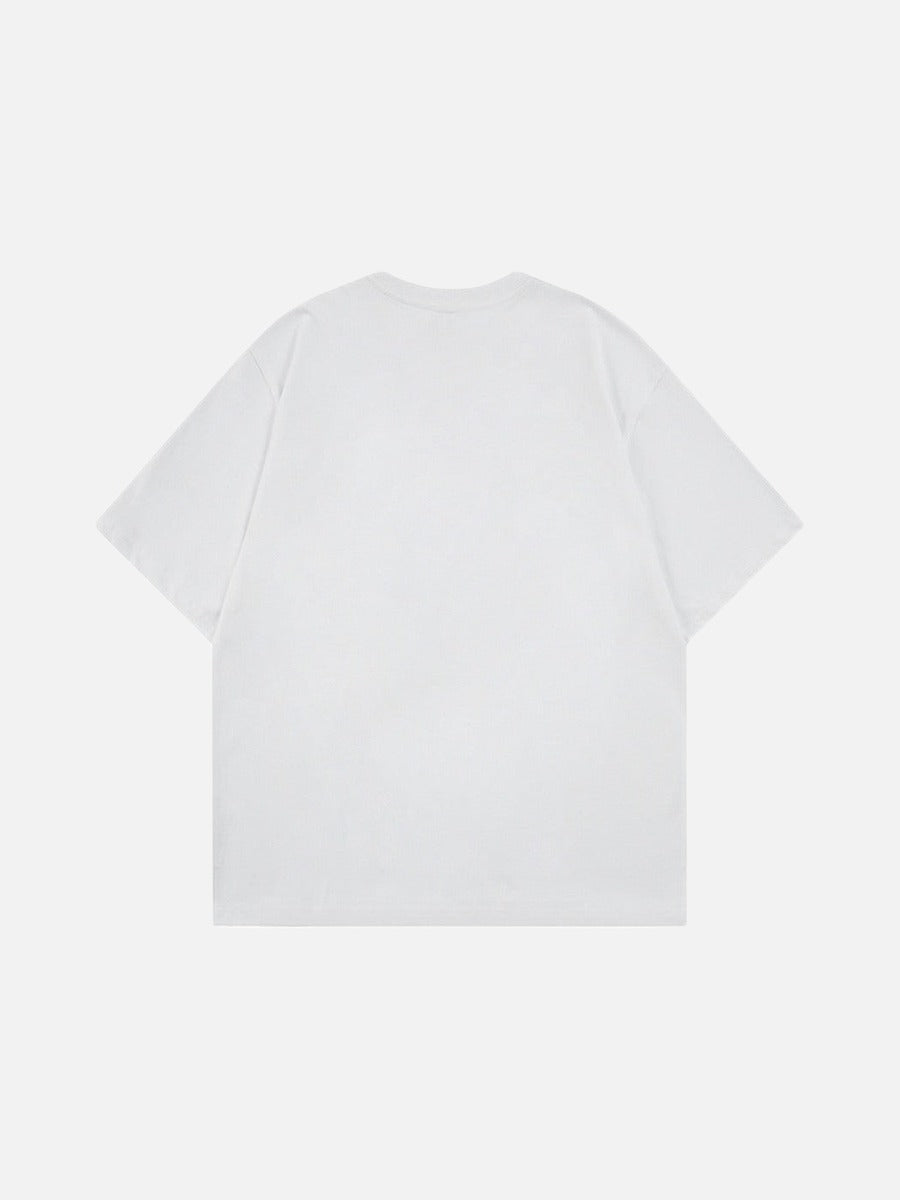 DAXUEN Chill Cat Graphic T-Shirt