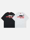 DAXUEN Chill Cat Graphic T-Shirt