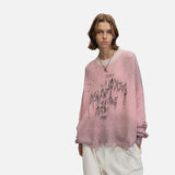 DAXUEN Oversized hoodie in light tan and dark muted green