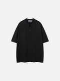 DAXUEN Relaxed-fit short-sleeved t-shirt with paneling