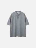 DAXUEN Relaxed-fit short-sleeved t-shirt with paneling