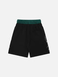 DAXUEN Tunnel Walk Script Sweat Shorts