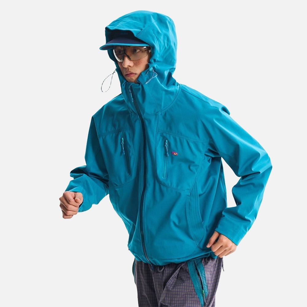 DAXUEN Oversized hooded technical jacket