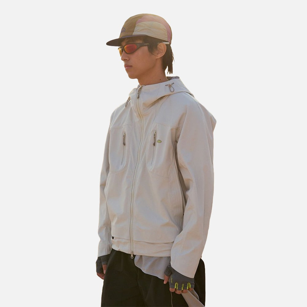 DAXUEN Oversized hooded technical jacket