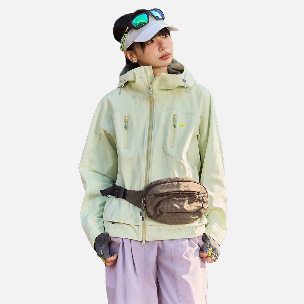 DAXUEN Oversized hooded technical jacket