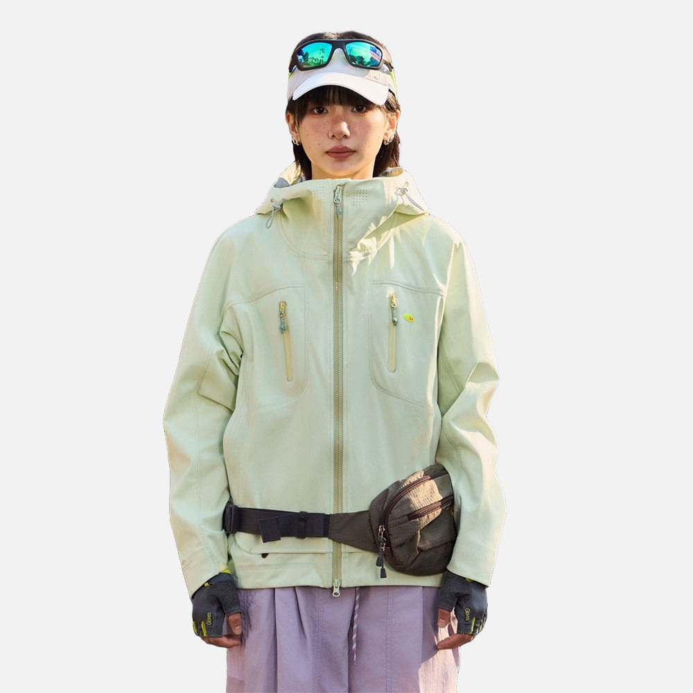 DAXUEN Oversized hooded technical jacket