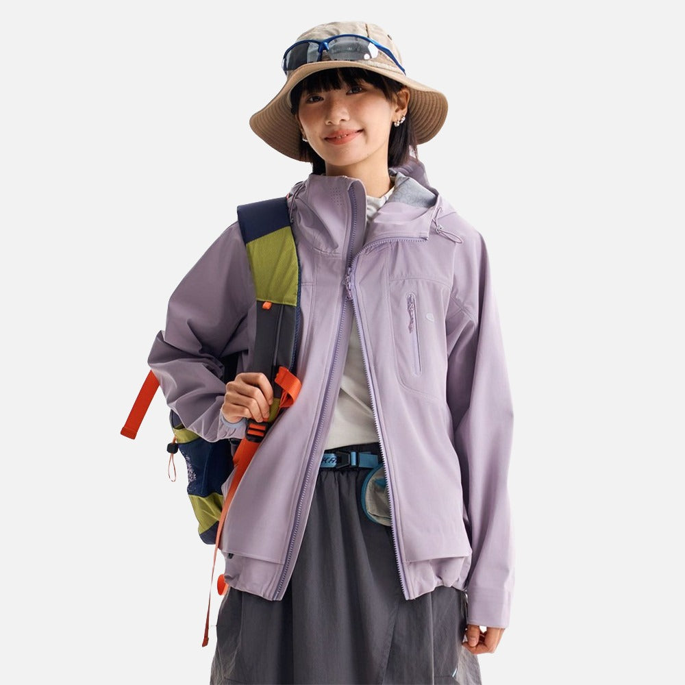 DAXUEN Oversized hooded technical jacket