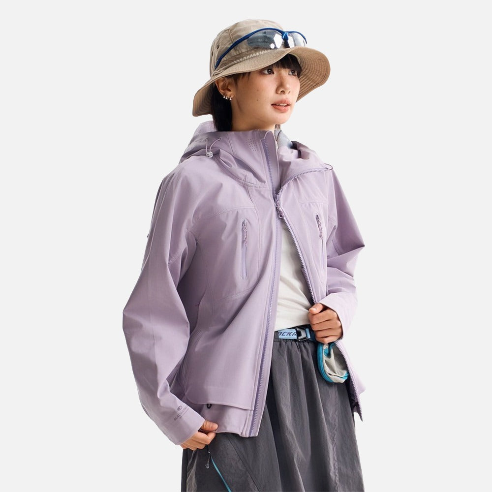 DAXUEN Oversized hooded technical jacket