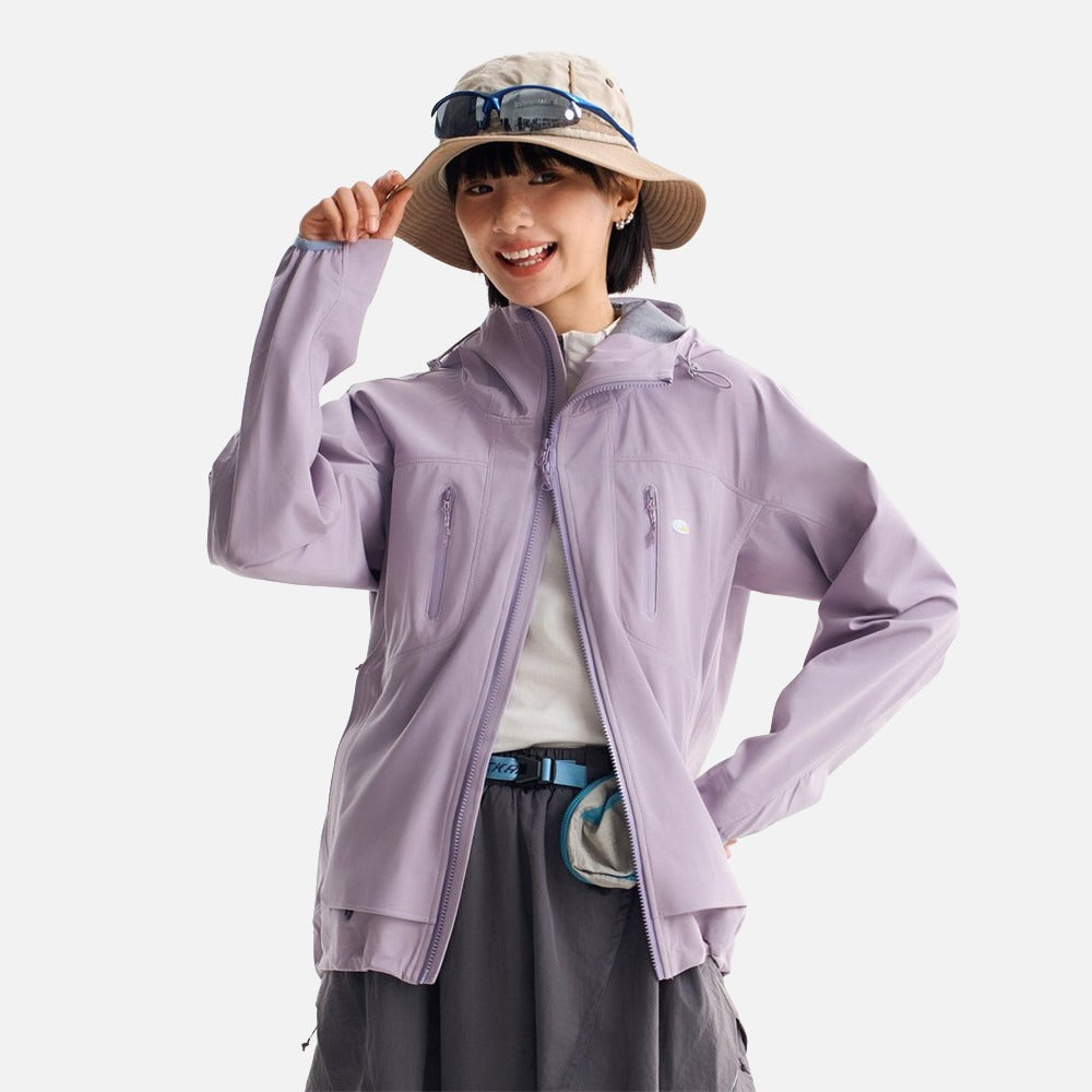 DAXUEN Oversized hooded technical jacket