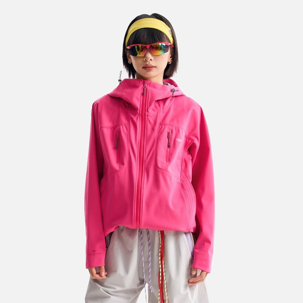 DAXUEN Oversized hooded technical jacket