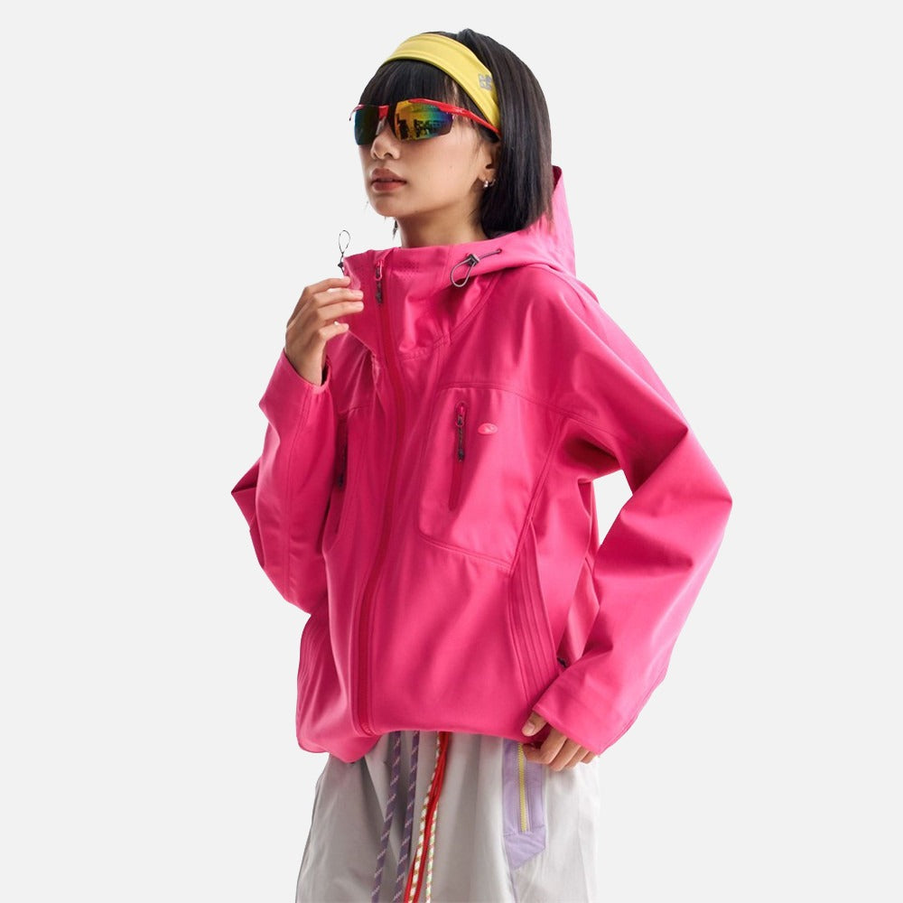 DAXUEN Oversized hooded technical jacket