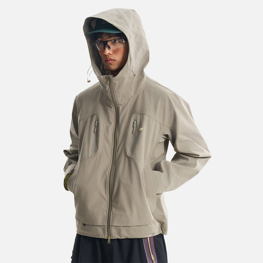 DAXUEN Oversized hooded technical jacket