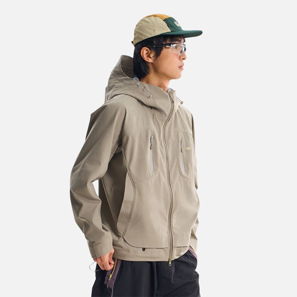 DAXUEN Oversized hooded technical jacket