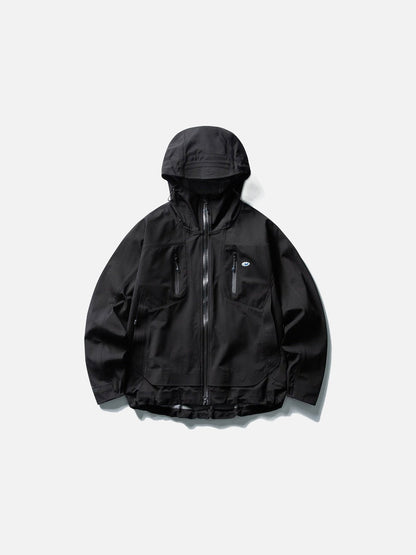 DAXUEN Oversized hooded technical jacket