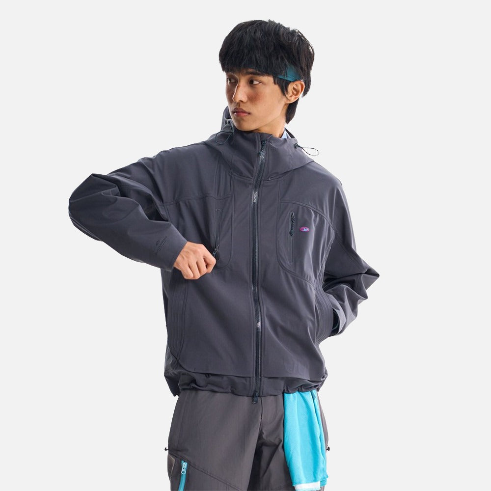 DAXUEN Oversized hooded technical jacket