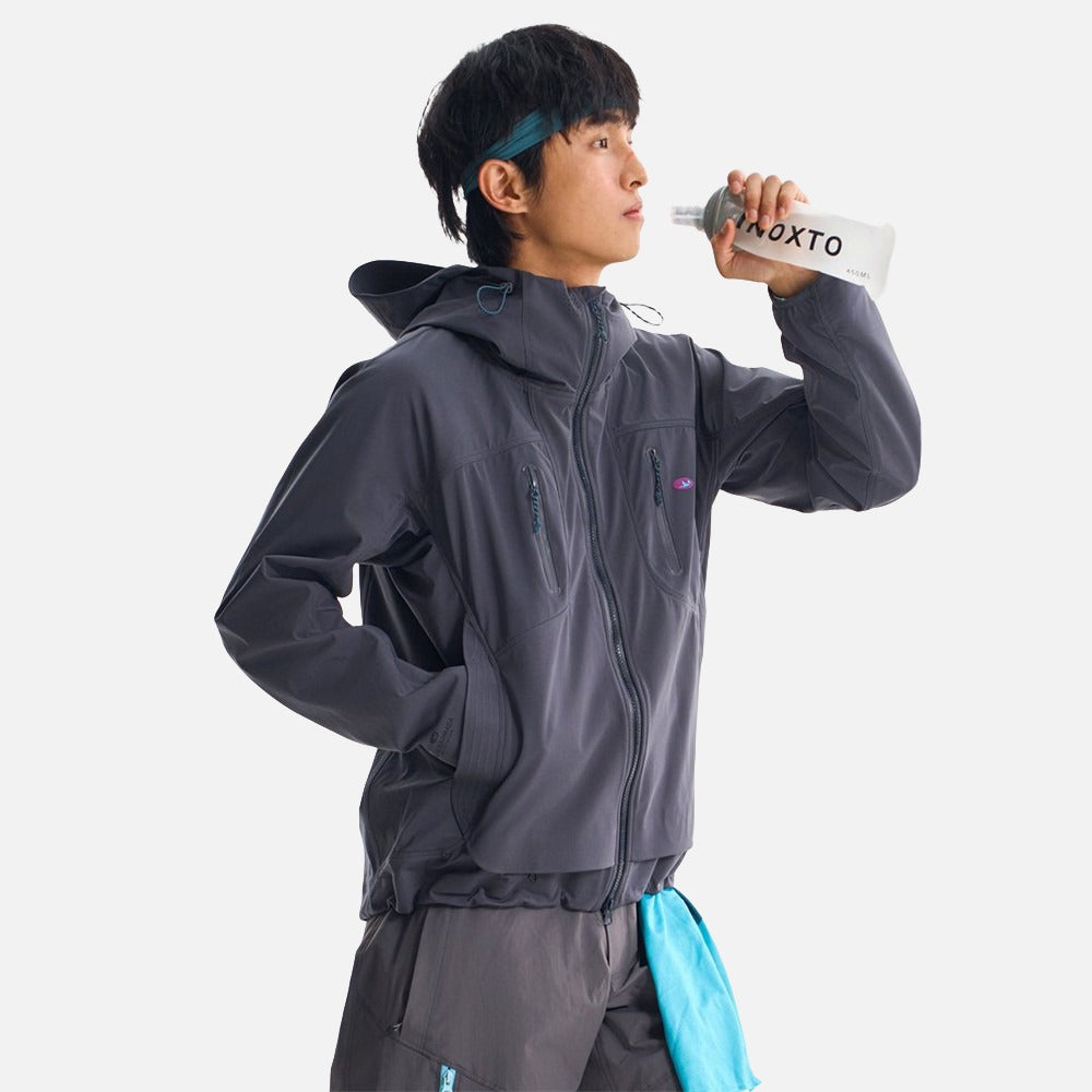 DAXUEN Oversized hooded technical jacket