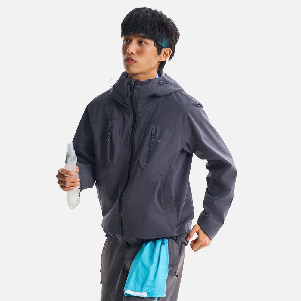 DAXUEN Oversized hooded technical jacket