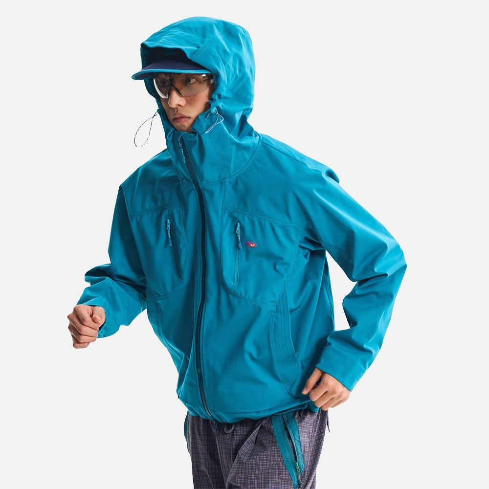 DAXUEN Oversized hooded technical jacket
