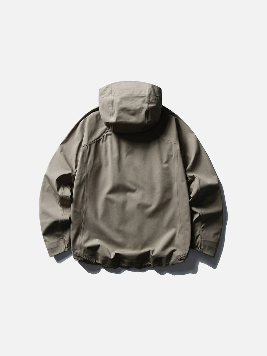 DAXUEN Oversized hooded technical jacket