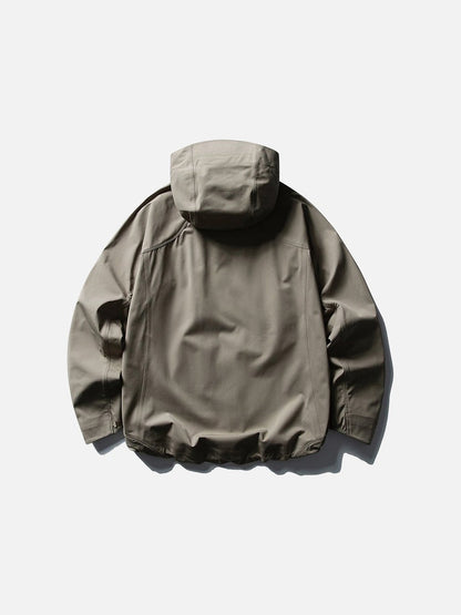DAXUEN Oversized hooded technical jacket