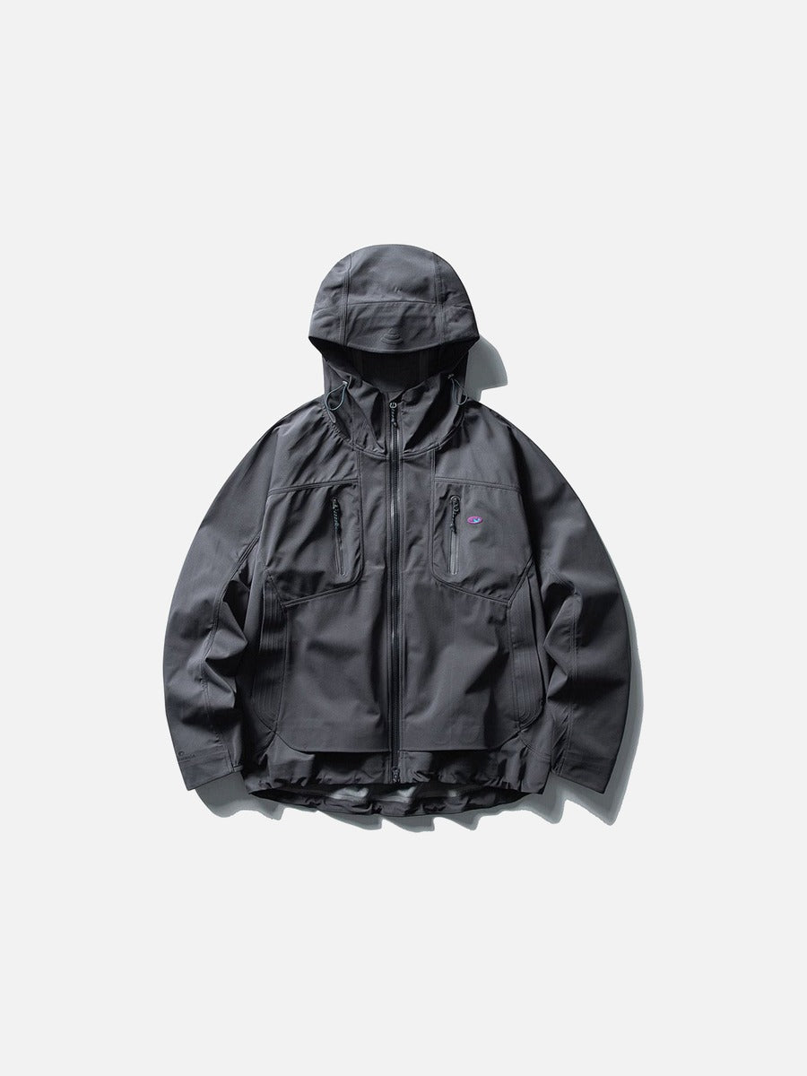 DAXUEN Oversized hooded technical jacket