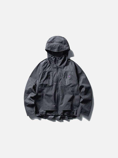 DAXUEN Oversized hooded technical jacket