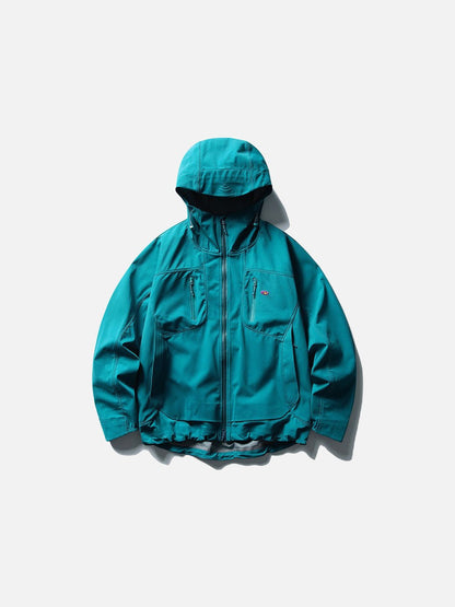 DAXUEN Oversized hooded technical jacket
