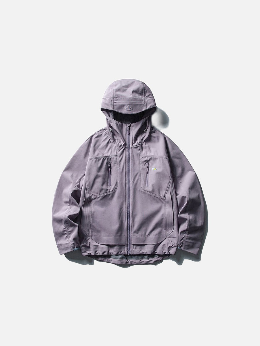 DAXUEN Oversized hooded technical jacket
