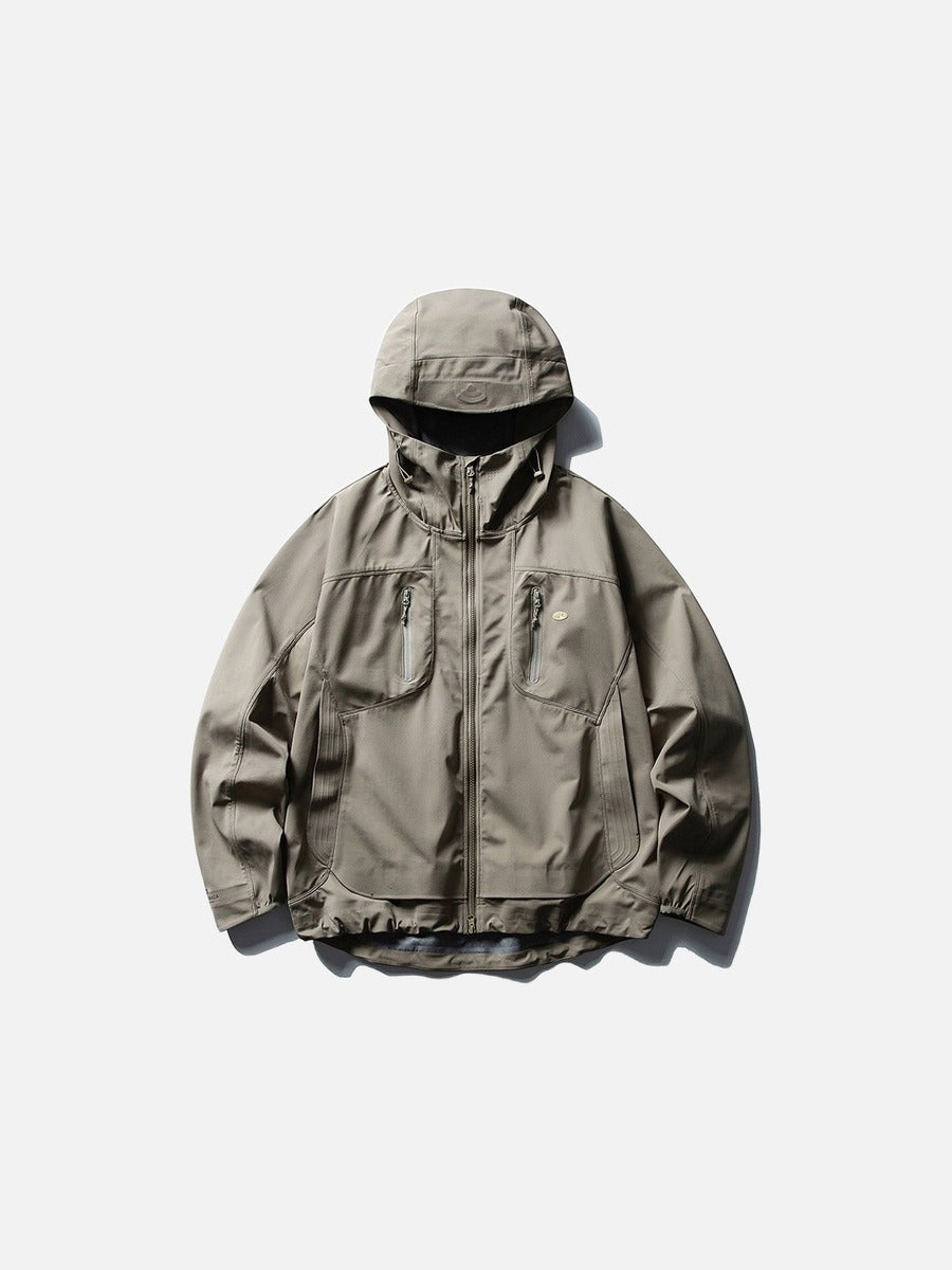 DAXUEN Oversized hooded technical jacket