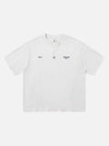 DAXUEN Relaxed-fit short-sleeved V-neck Henley T-shirt